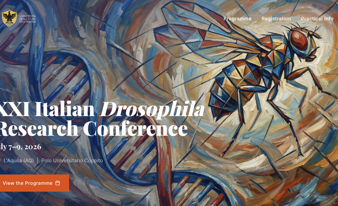 XXI Italian Drosophila Research Conference