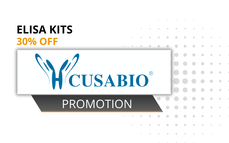 30% di sconto sui KIT ELISA di Cusabio