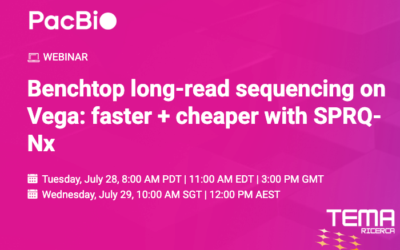 PacBio Webinar: Benchtop long-read sequencing on Vega
