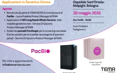 Seminario Pacbio: HiFi Long Reads e sue Applicazioni in Genetica Clinica